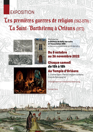 Les premières guerres de religion (1562-1570) - La Saint-Barthélemy à Orléans (1572)
