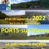 affiche Ports-sur-Vienne met en valeur la richesse de son patrimoine - Journées du Patrimoine 2022