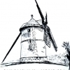affiche Visite guidée du moulin tour à vent en fonctionnement (intérieur et extérieur) - Journées du Patrimoine 2022
