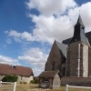 affiche Visite libre - Église Notre-Dame-de-Saint-Quitaire de Theuvy - Journées du Patrimoine 2022