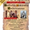 affiche Festivités médiévales amboisiennes - Journées du Patrimoine 2022