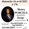 affiche Henry PURCELL - Songs
